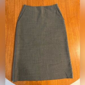 Club Monaco Vintage  Charcoal Pencil Skirt